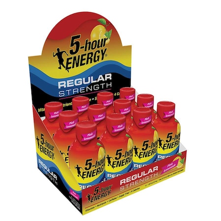 5 Hour Energy 5-Hour Energy Sugar Free Pink Lemonade Energy Shot 1.93 oz., PK216 140189